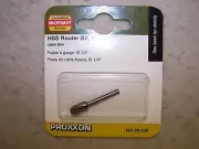 #29030 PROXXON ROTARY HOBBY TOOL ROUTER BIT CORE BOX - FITS DREMEL -GERMAN MADE
