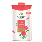 Yardley ROYAL RED ROSES Perfumed Talcum Powder 100gm / 8.8oz Deodorizing Talc