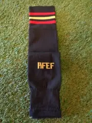 ADIDAS TECHFIT SPAIN 18/19 HOME PLAYER ISSUE FOOTLESS SOCKS XL BLUE BRAND NEW