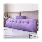 Wedge Headboard Pillows + Head Roll Pillow Bed Wedge Pillow for Headboard Lar...