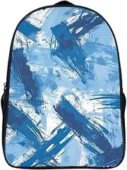 [WUSHAUALNS] School Bags Abstract Graffiti Kid Back Pack,Kids School Bag 3D Backpack for Boys Children, Bookbag Kids Kindergarten Small Schoolbag Backpacks 40x28x16cm