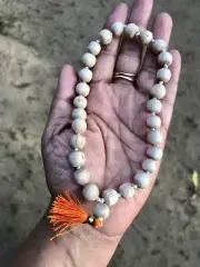 1 piece 10 mm TULSI Tulasi Pocket Mala 27+1 Guru Bead Holy Basil Vaishnav Iskcon