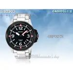 CASIO手錶專賣店時計屋 SRP027K1 SEIKO 精工 滑動式秒針_機械錶 強化玻璃鏡面 不鏽鋼錶帶