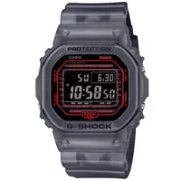 在飛比找momo購物網優惠-【CASIO 卡西歐】G-SHOCK 方形半透明潮流藍牙數位