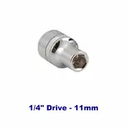 Kincrome K25009 - LOK-ON Socket 11mm 1/4" Drive
