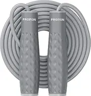 PROIRON Skipping Rope Double Weighted Jump Rope 1LB Tangle-Free Double Fat Burning with Adjustable Length Extra Thick 7mm Professional Heavy Jump Rope Adult for Women Men Endurance Weight Lose Crossfit MMA Cardio & Workouts