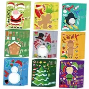 45 Sheets Christmas Make Your Own Stickers Christmas Tree Stickers Assorted