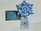 Bath & Body Works Wallflower Plug NEON SNOWFLAKE- Beautiful Glow Lights Up 24/7