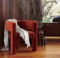 在飛比找樂天市場購物網優惠-沙發 沙發椅 北歐輕奢單人沙發椅設計師極簡風客廳異形休閑椅會
