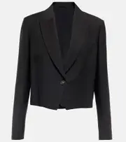 [Brunello Cucinelli] Brunello Cucinelli Cropped blazer AU 12 black
