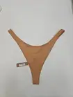 Skims Swim NWT Micro Tanga Bikini Bottoms Large Ochre.