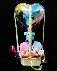 在飛比找樂天市場購物網優惠-雙子星 幸福熱氣球，Little Twin Stars/捧花