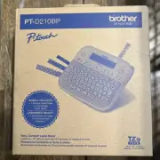Brother P-Touch, PTD210, Easy-to-Use Label Maker Bundle 4 Label Tapes Included