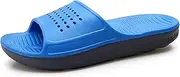 [RYGBBP] HSBUY Women's and Men's Anti Slip Slide Durable Slippers Shower Pool Sandals Shoes for Indoor and Outdoor Size: 14 Women/12 Men