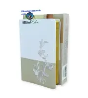 Biblia De Boda Reina-Valera 1960 Símil Piel Blanco/lino Encaje