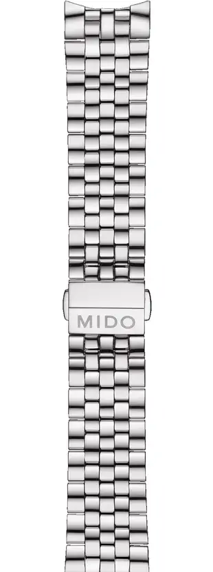 MIDO 美度錶-原廠錶帶(M605011255)-22mm-銀色【刷卡回饋 分期0利率】【APP下單4%點數回饋】