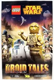 2015 LEGO Star Wars Droid Tales Promo Poster 11" x 17” R2-D2 C-3PO Force Awakens