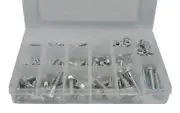 202pc High Tensile Metric Flange Head Bolt and Nut Grab Kit