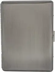PEARL 04726-81 *Made in Tokyo* 9× KINGSIZE to 100mm CIGARETTE CASE / SILVER