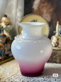 在飛比找Yahoo奇摩拍賣-7-11運費0元優惠優惠-日本中古kamei glass osaka琉璃花瓶，高度約2