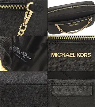 MICHAEL KORS 相機包 斜背包 十字紋防刮真皮 側背包 方包 盒子包 M74316 黑色MK(現貨)▶指定Outlet商品5折起☆現貨