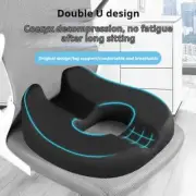 Office Seat Cushion Comfort Breathable Hollow Design Lumbar & Tailbone Support