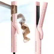 Airflow Curling Iron - Flat Iron Hair Straightener and Curler 2 in 1 Ionic Ce...