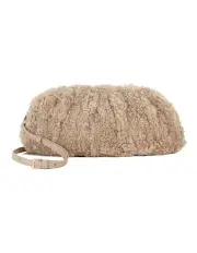 [Dune London] Drapery Clutch in Camel