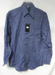 Claiborne Men's Size Medium T-Weave Button-Down Shirt C1 4937