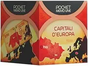 Cranio Creations - Pocket Memo Line - European Capitals - A New Way to Play and Learn with Memory - Italian Edition