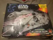1995 Kenner STAR WARS Power of the Force - Millennium Falcon Electronic Read!