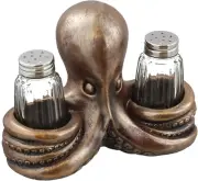 DWK Decorative Octopus Salt & Pepper Shaker Set