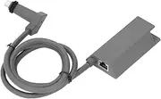 Fdit Multiport Network Adapter, Rectangular Satellite Ethernet Adapter Rectangle Dish Satellite Internet for Wired External Network