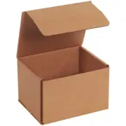 6" X 5" X 4" Kraft Corrugated Mailers (50 Per Bundle)