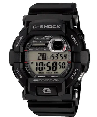 Casio GD350-1, G-Shock Chronograph Watch, 5 Alarms, 200 Meter WR, World Time