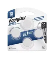 Energizer Ultimate Lithium Coin Battery 2016 - 4 Pack CR2016