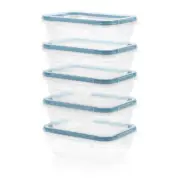 Snapware Total Solution 10pc Rectangle Plastic Food Storage Container Value S...