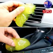 UP 2x Gel Dirt Cleaning Slime Super Clean Magic Car Laptop Keyboard Home Cleaner