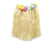 Hawaiian Hula Skirt - Straw