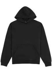 Axel Arigato Drill Logo-embroidered Hooded Cotton Sweatshirt - Black - XL XL