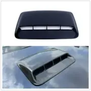 Universal Car Decor Air Flow Intake Hood Scoop Vent Bonnet Cover Glossy Black