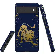 For Google Pixel 6 Case, Shielding Back Cover,Leo Drawing