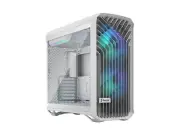 Fractal Design Torrent White RGB TG Clear Tint - White- Clear- Tinted