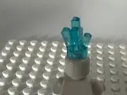 NEW Lego-Light Blue Crystal for minifigure