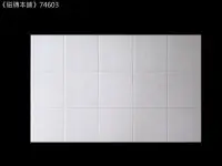 在飛比找Yahoo!奇摩拍賣優惠-《磁磚本舖》74603 花漾系列 白格子壁磚 25x40cm