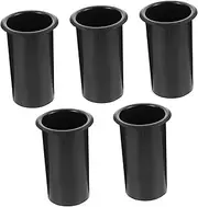 5Pcs Plastic Speaker Port Tube Replacement for Bass Reflex Outlet for Home Car Portable Speakers Easy Installation Stain Resistant Durable Design