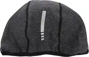 [TOVINANNA] Cycling Hat Cold Protection Windproof Skiing Headgear Lightweight Running Cap Black