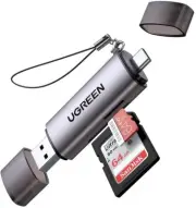UGREEN SD Card Reader USB Type C USB 3.0 OTG Memory Card Adapter AU