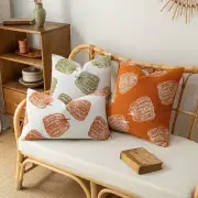 45CM Throw Pillowcover chenille Cushion Cover Pumpkin Pillowcase Sofa/Bed