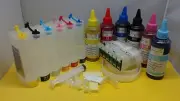 Tinta sublimacion + sistema CISS for use in Epson Artisan 1430 printer